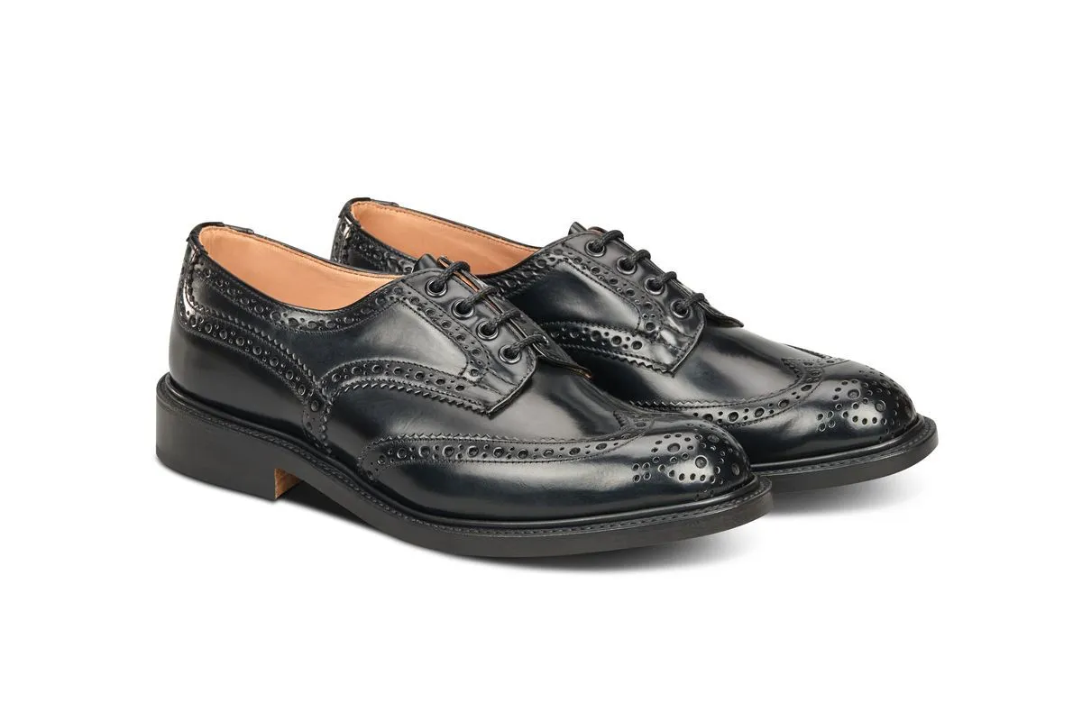 Bourton Country Shoe - Black Bookbinder sold by Tricker's product image thumbnail 3