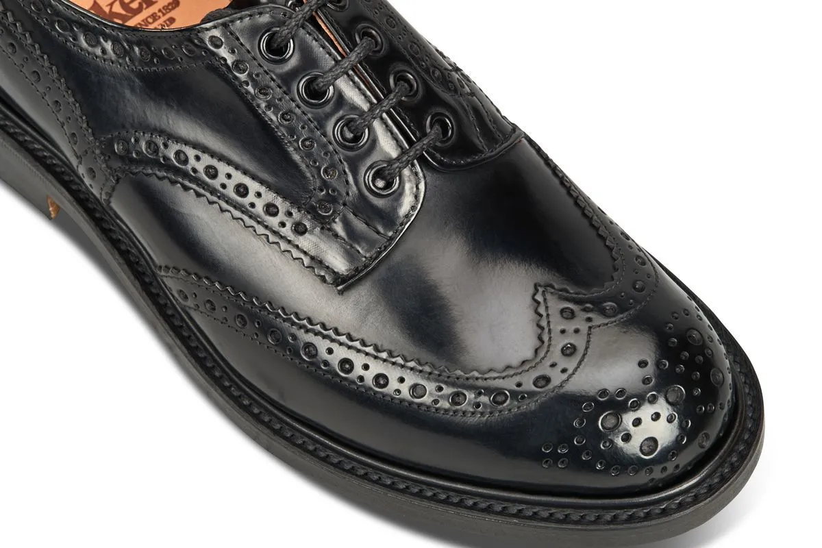 Bourton Country Shoe - Black Bookbinder sold by Tricker's product image thumbnail 2
