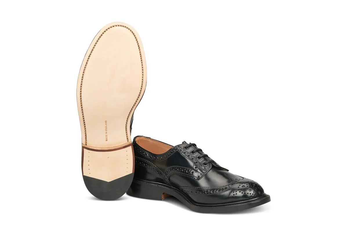 Bourton Country Shoe - Black Bookbinder sold by Tricker's product image thumbnail 5