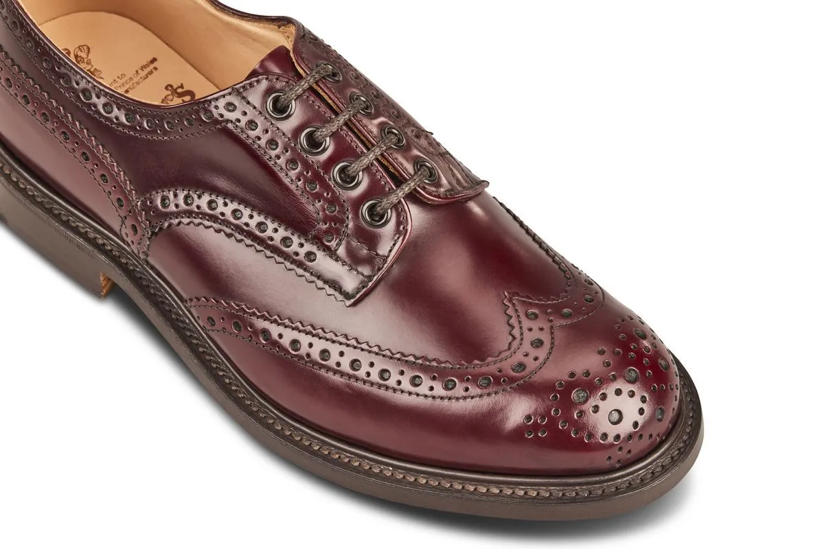 Bourton Country Shoe - Burgundy Bookbinder sold by Tricker's product image thumbnail 2