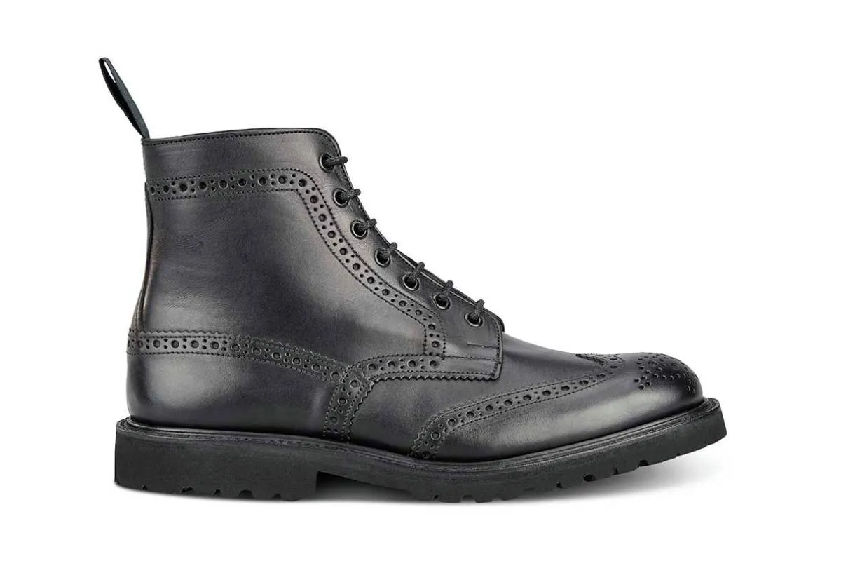 Stow Country Boot - Lightweight - Olivvia Classic Black sold by Tricker's