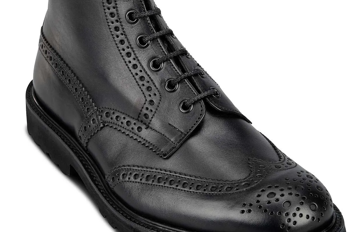 Stow Country Boot - Lightweight - Olivvia Classic Black sold by Tricker's product image thumbnail 2