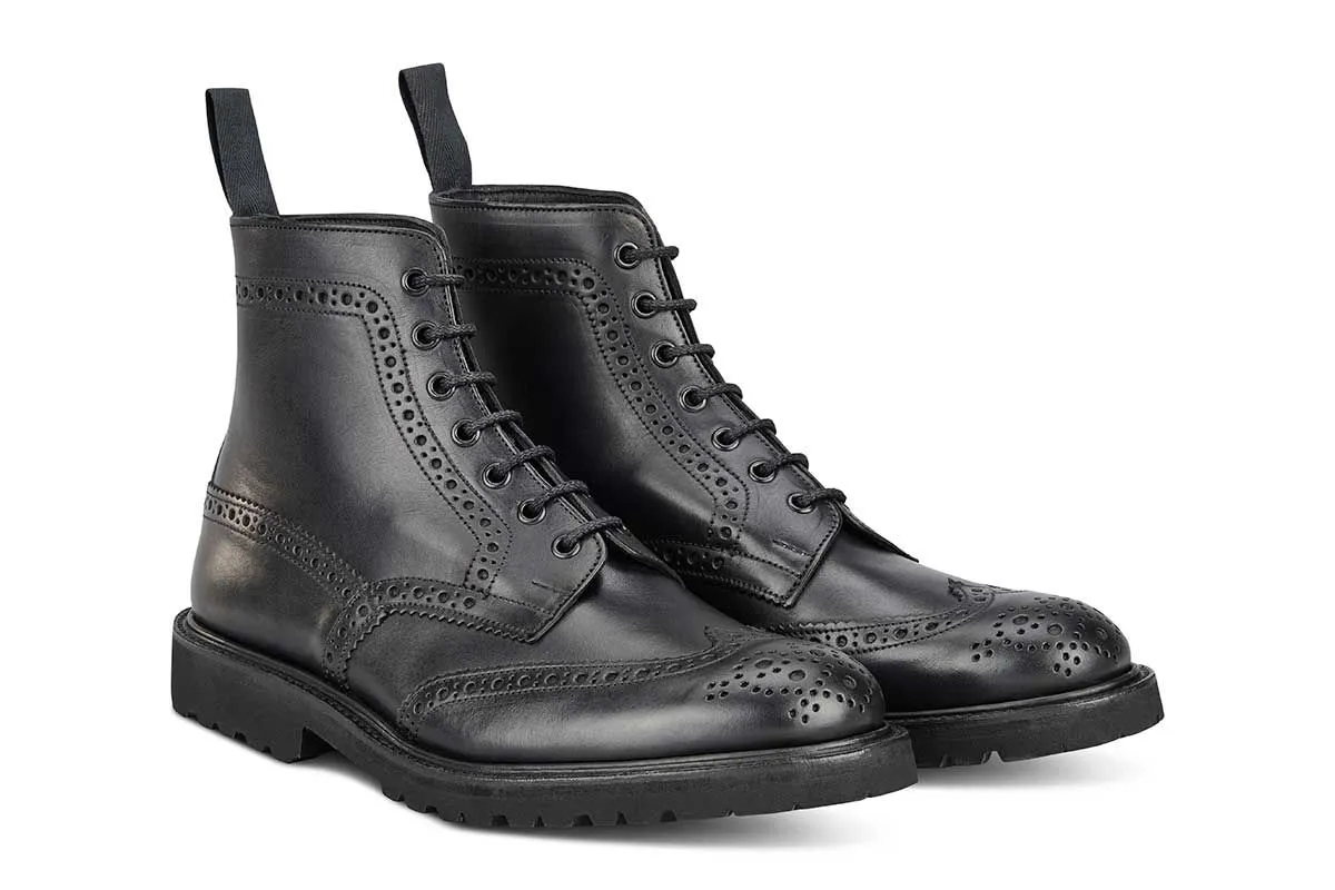 Stow Country Boot - Lightweight - Olivvia Classic Black sold by Tricker's product image thumbnail 3