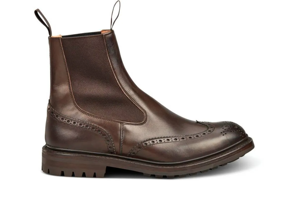 Henry Country Dealer Boot - Espresso Burnished sold by Tricker's