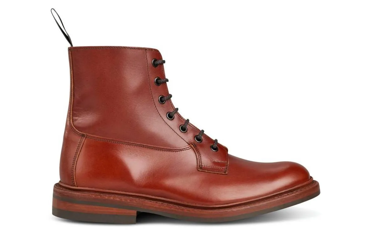 Burford Country Boot - Marron Antique sold by Tricker's