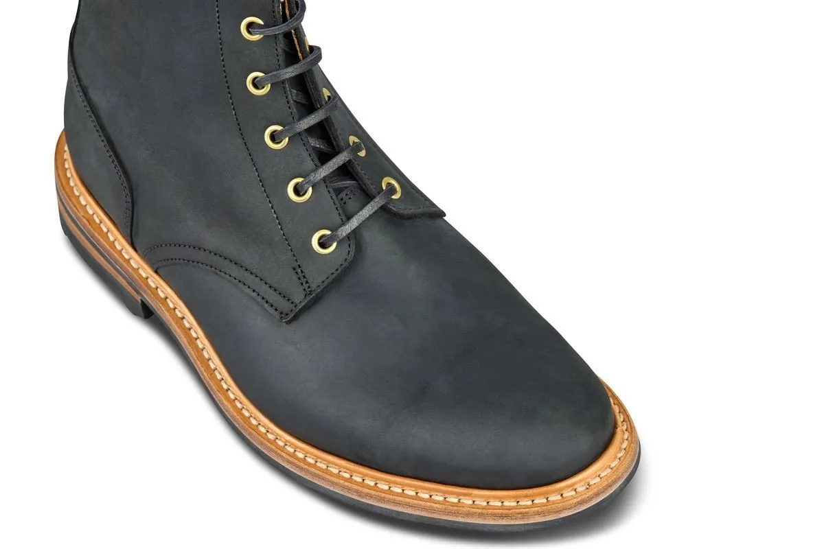 Wychwood Logger Boot - Black Horween Chamois (Tricker's Exclusive) sold by Tricker's product image thumbnail 2