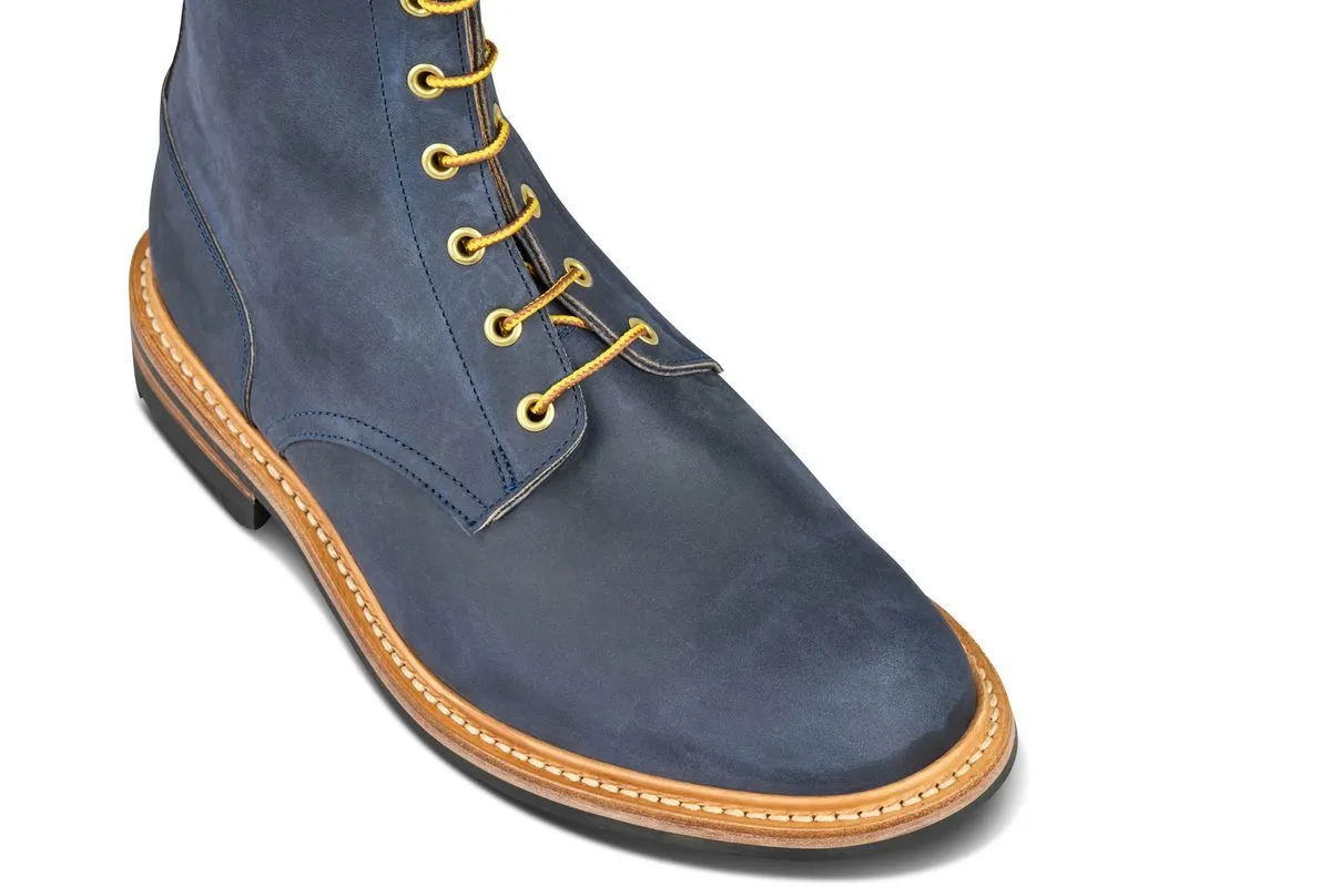 Wychwood Logger Boot - Navy Horween Chamois (Tricker's Exclusive) sold by Tricker's product image thumbnail 2