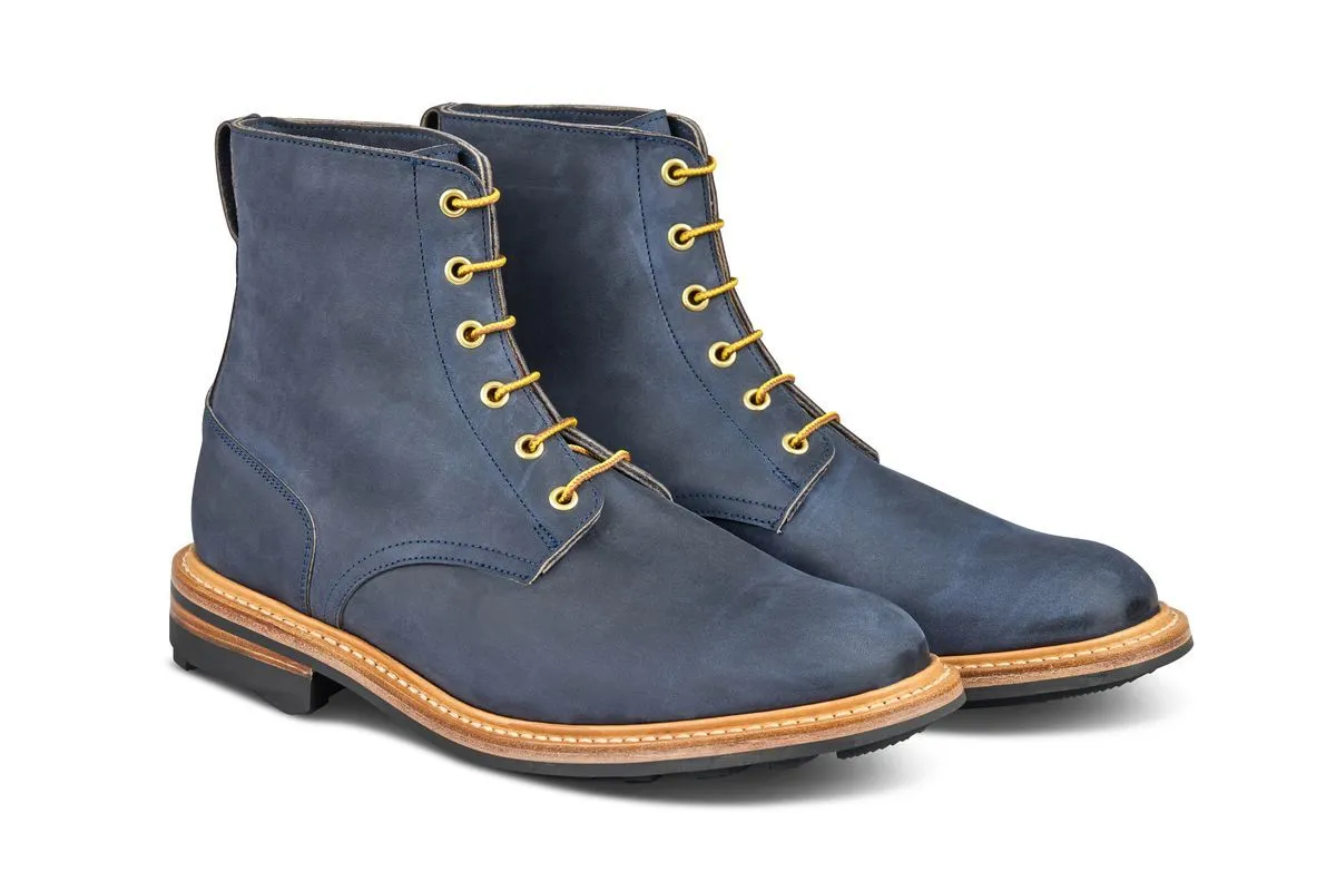 Wychwood Logger Boot - Navy Horween Chamois (Tricker's Exclusive) sold by Tricker's product image thumbnail 3