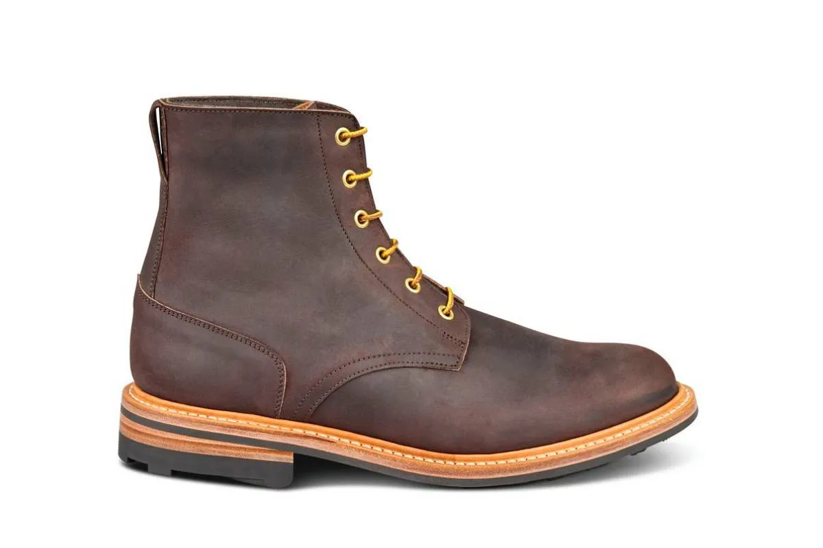 Wychwood Logger Boot - Fudge Horween Chamois (Tricker's Exclusive) sold by Tricker's