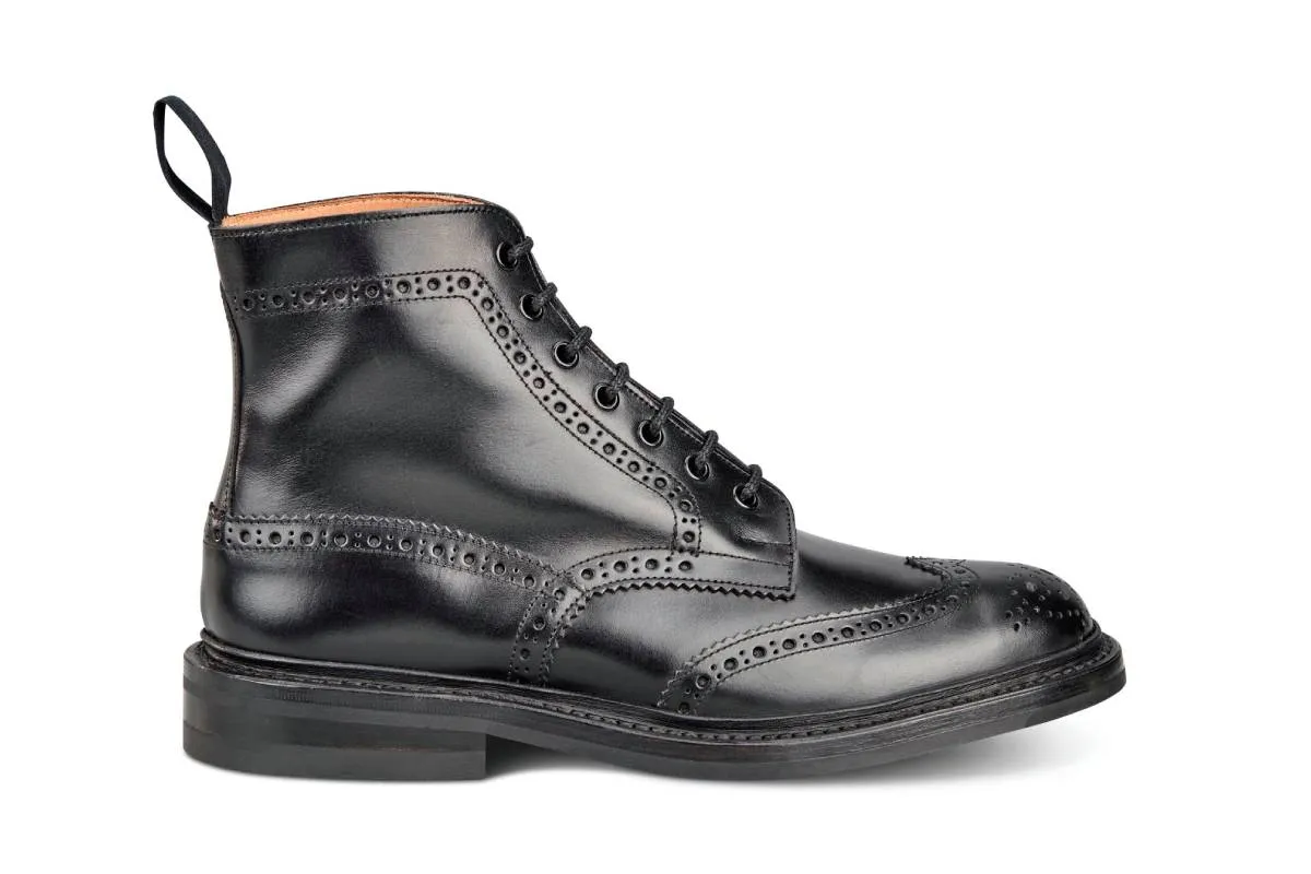 STOW COUNTRY BOOT - BLACK sold by Tricker's