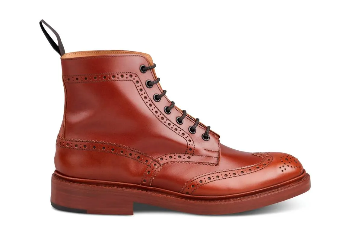 STOW COUNTRY BOOT - MARRON ANTIQUE sold by Tricker's