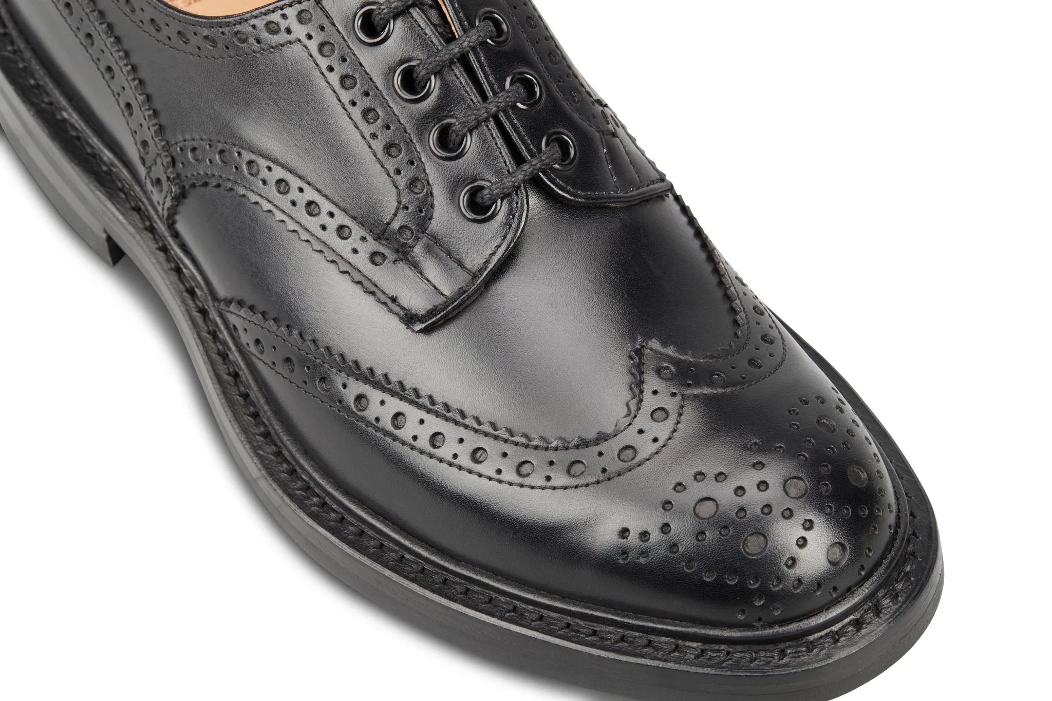 BOURTON COUNTRY SHOE - BLACK sold by Tricker's product image thumbnail 2