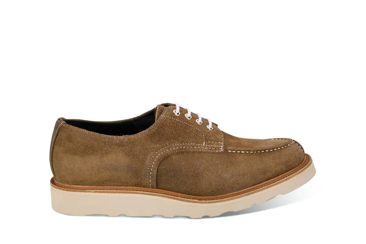 Kilsby Derby Shoe - Visone Waxy Suede sold by Tricker's