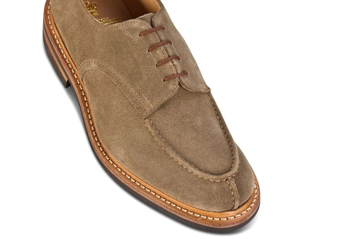 Kilsby Derby Shoe - Visone Repello Suede sold by Tricker's product image thumbnail 2