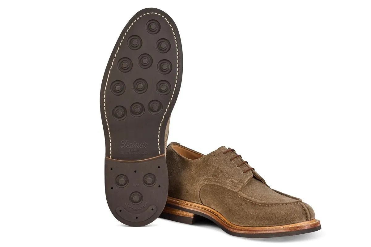 Kilsby Derby Shoe - Visone Repello Suede sold by Tricker's product image thumbnail 5