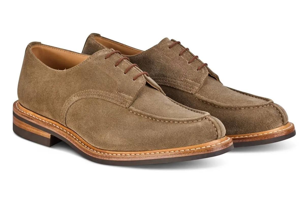 Kilsby Derby Shoe - Visone Repello Suede sold by Tricker's product image thumbnail 3