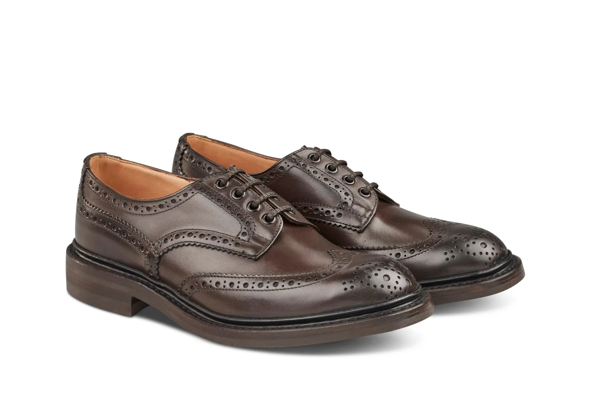 BOURTON COUNTRY SHOE - ESPRESSO BURNISHED sold by Tricker's product image thumbnail 3
