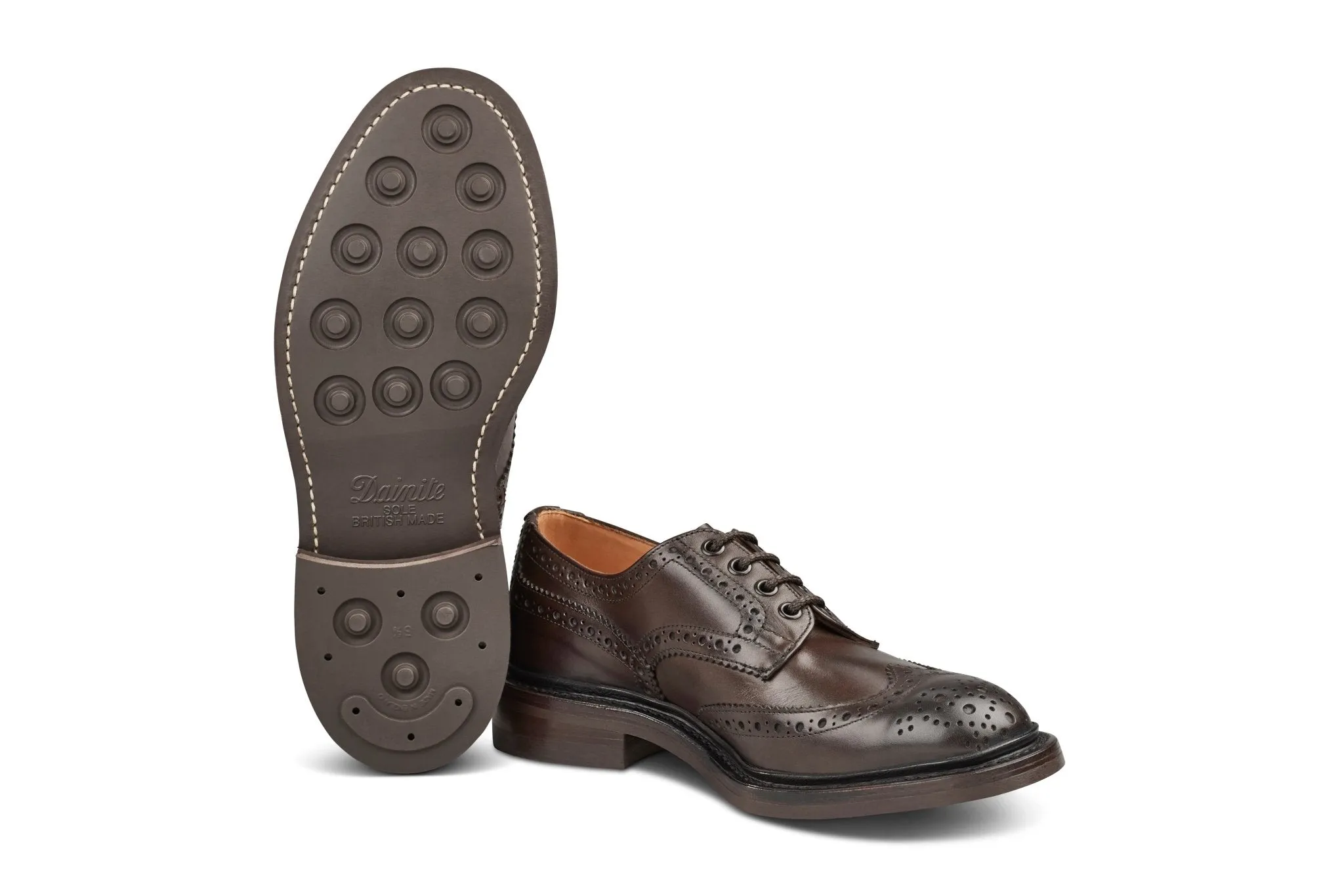 BOURTON COUNTRY SHOE - ESPRESSO BURNISHED sold by Tricker's product image thumbnail 5