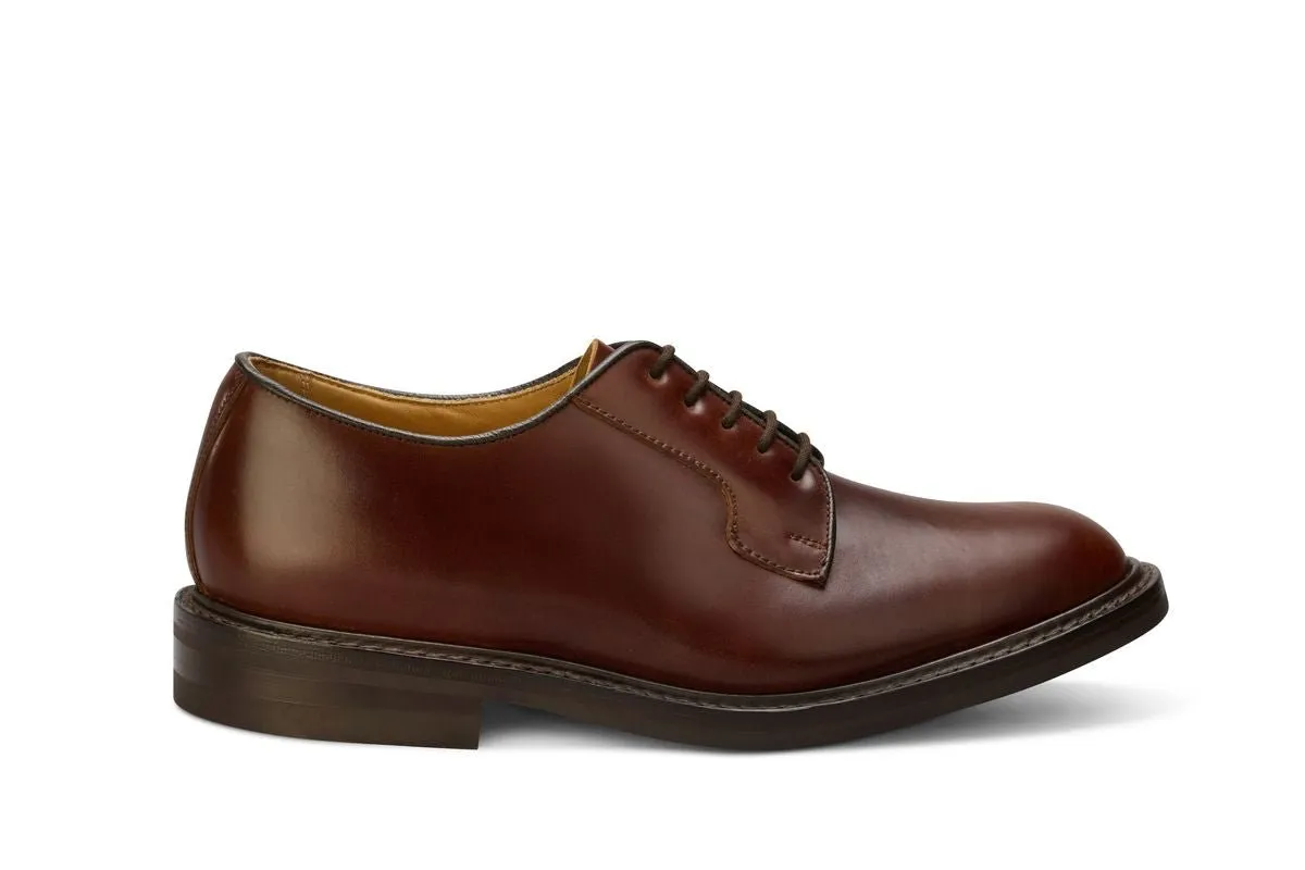Bobby Derby Shoe - Brown Cordovan sold by Tricker's