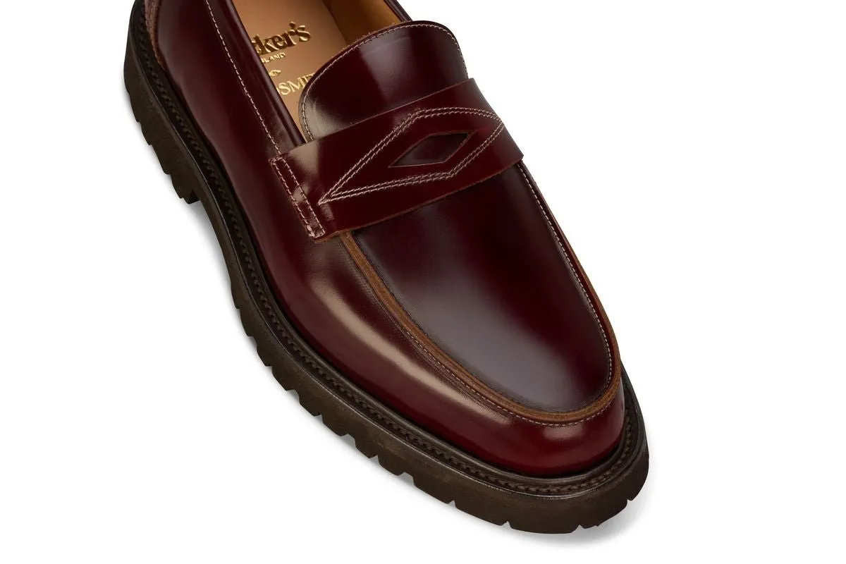 Chicago Penny Loafer - Burgundy Bookbinder sold by Tricker's product image thumbnail 2