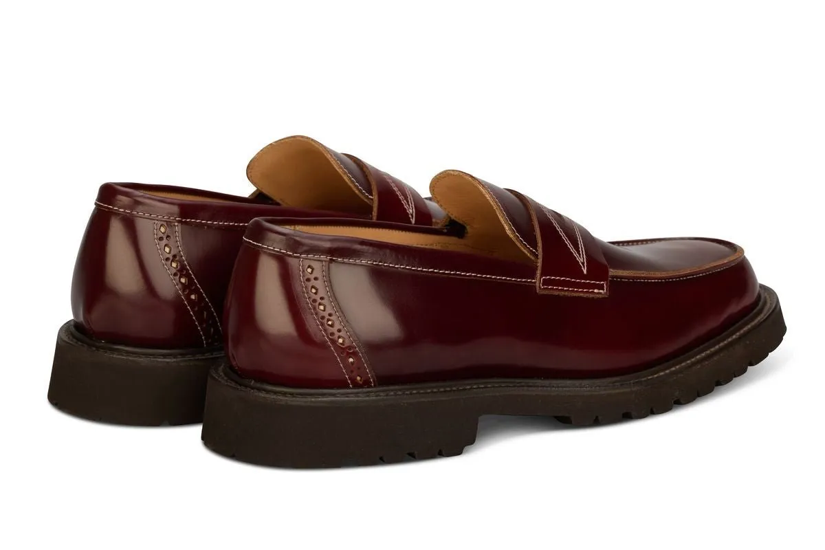 Chicago Penny Loafer - Burgundy Bookbinder sold by Tricker's product image thumbnail 4
