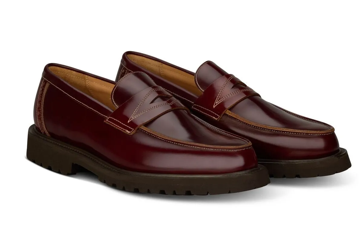 Chicago Penny Loafer - Burgundy Bookbinder sold by Tricker's product image thumbnail 3