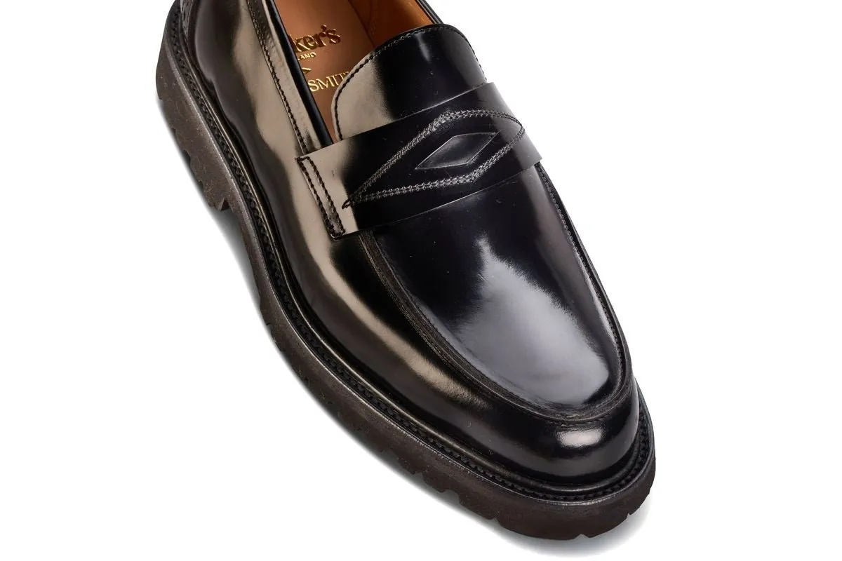 Chicago Penny Loafer - Black Bookbinder sold by Tricker's product image thumbnail 2