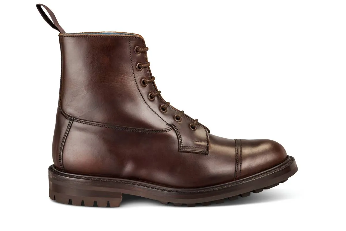 Allan Toe Cap Boot - Brown Cutter sold by Tricker's