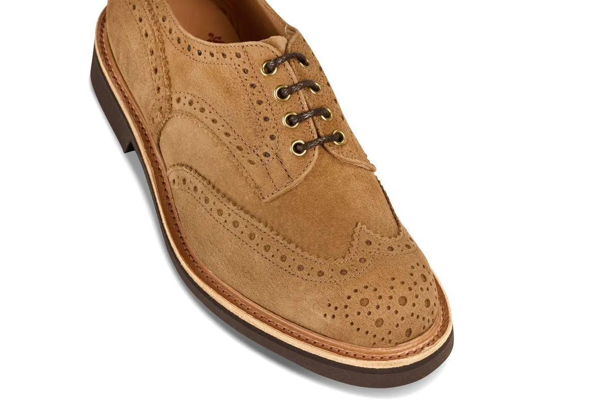 Bourton Country Shoe - Burnt Sugar Olivvia Nubuck (6 Fitting) sold by Tricker's product image thumbnail 2