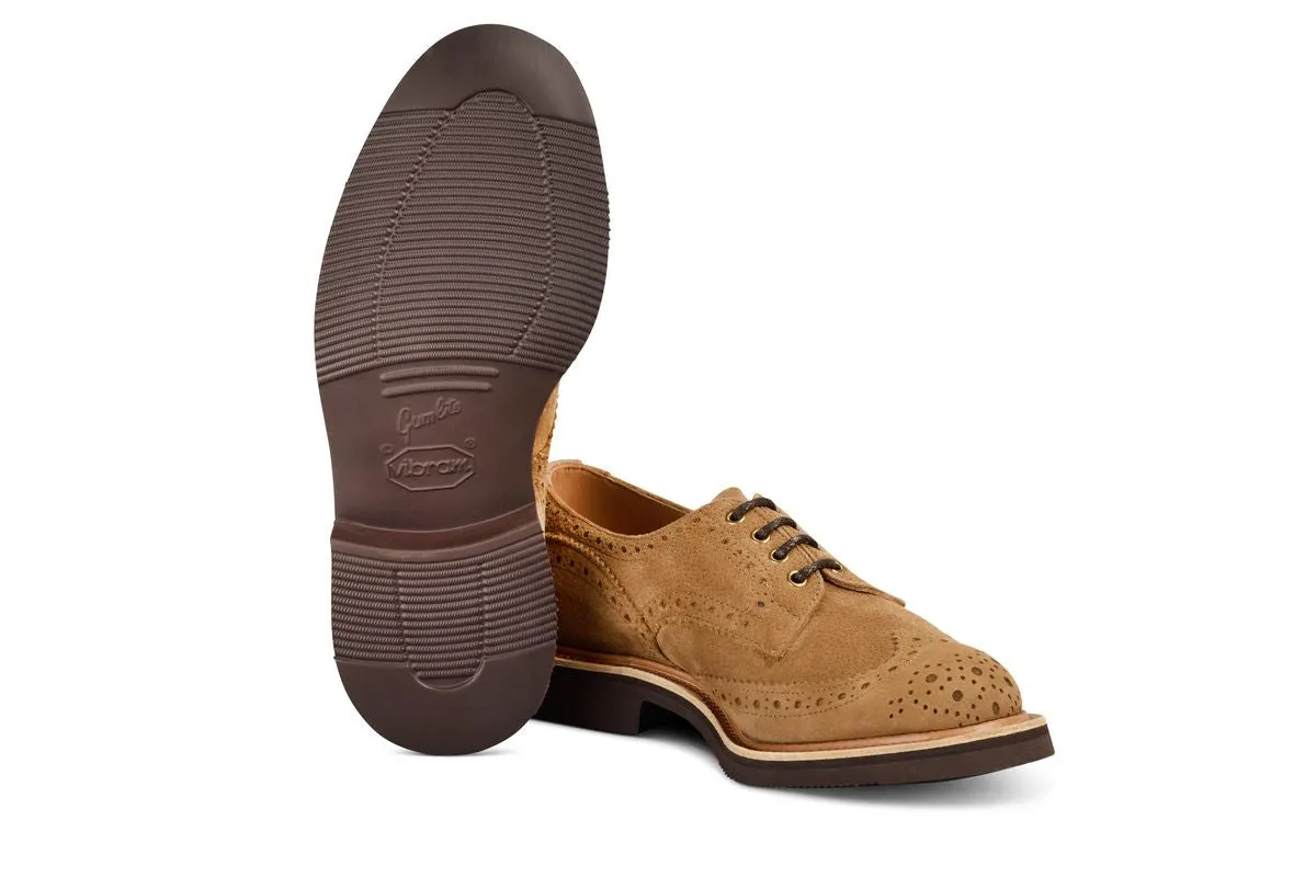 Bourton Country Shoe - Burnt Sugar Olivvia Nubuck (6 Fitting) sold by Tricker's product image thumbnail 5