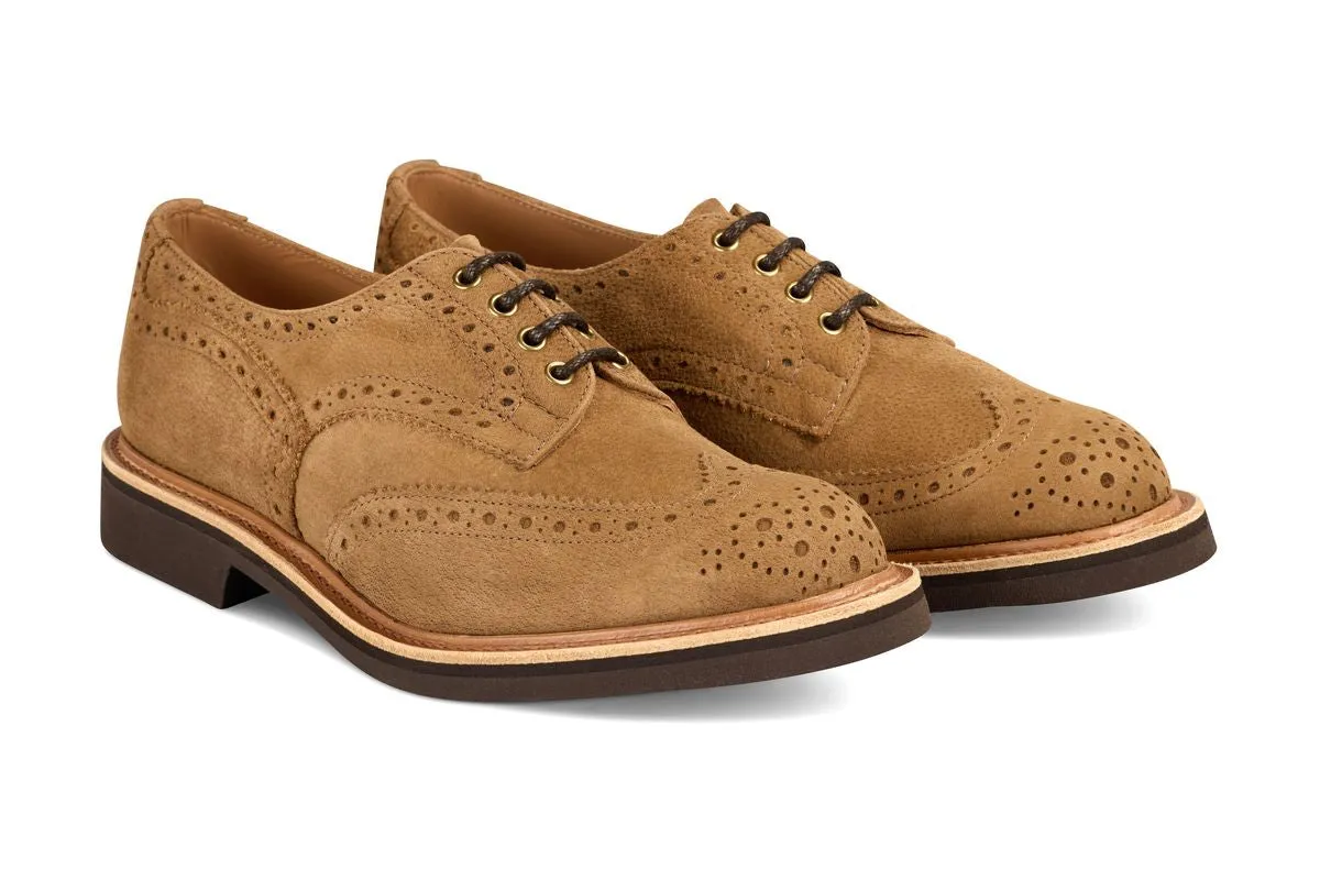 Bourton Country Shoe - Burnt Sugar Olivvia Nubuck (6 Fitting) sold by Tricker's product image thumbnail 3