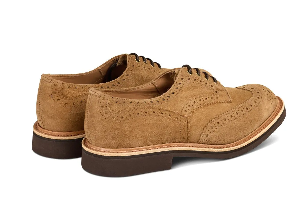Bourton Country Shoe - Burnt Sugar Olivvia Nubuck (6 Fitting) sold by Tricker's product image thumbnail 4