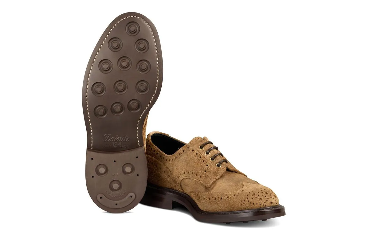 Bourton Country Shoe - Peanut Waxed Suede sold by Tricker's product image thumbnail 5