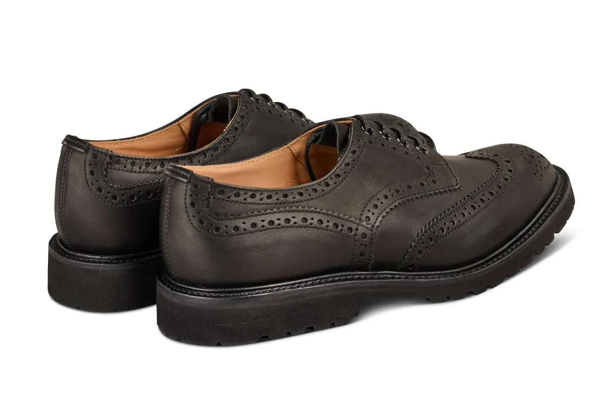 Bourton Country Shoe - Black Pampus sold by Tricker's product image thumbnail 4