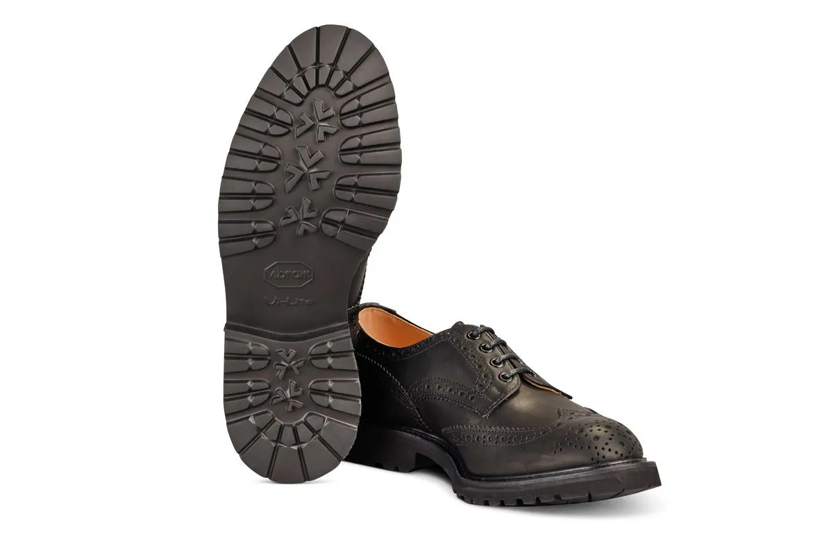 Bourton Country Shoe - Black Pampus sold by Tricker's product image thumbnail 5