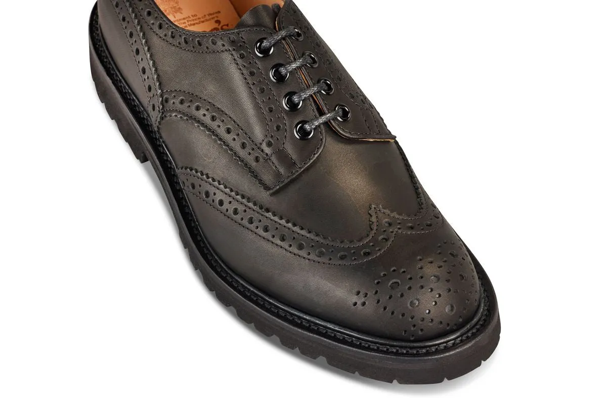 Bourton Country Shoe - Black Pampus sold by Tricker's product image thumbnail 2