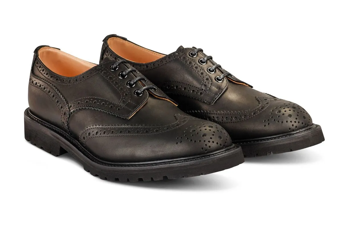 Bourton Country Shoe - Black Pampus sold by Tricker's product image thumbnail 3