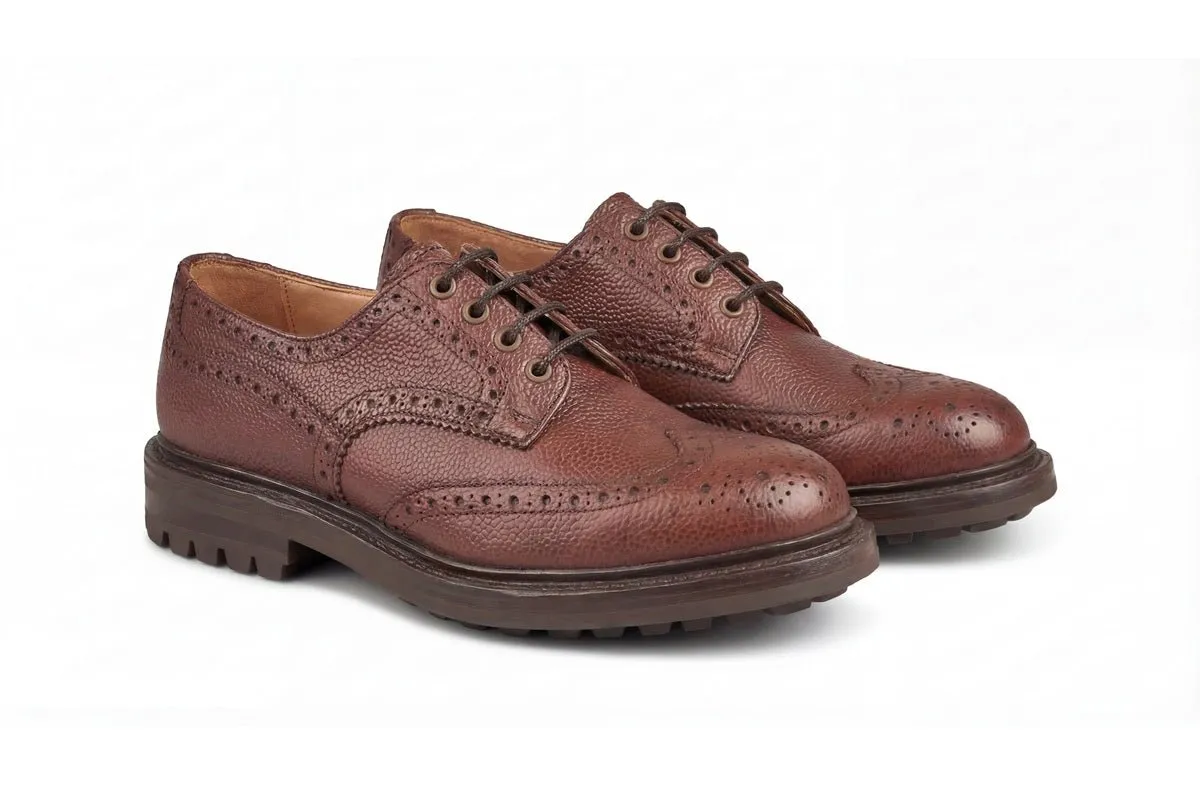BOURTON COUNTRY SHOE - BROWN ZUG GRAIN (6 Fitting) sold by Tricker's product image thumbnail 3