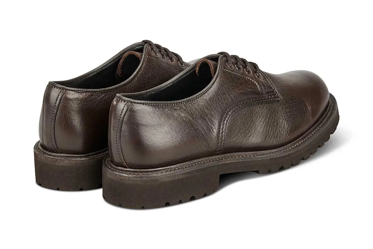 Linda Derby Tramper Shoe - Olivvia Deerskin - Brown sold by Tricker's product image thumbnail 4
