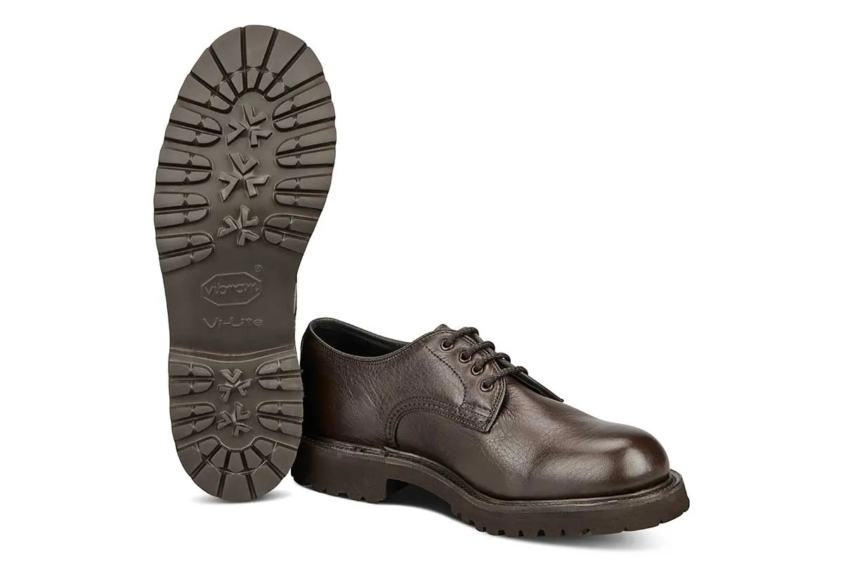 Linda Derby Tramper Shoe - Olivvia Deerskin - Brown sold by Tricker's product image thumbnail 5