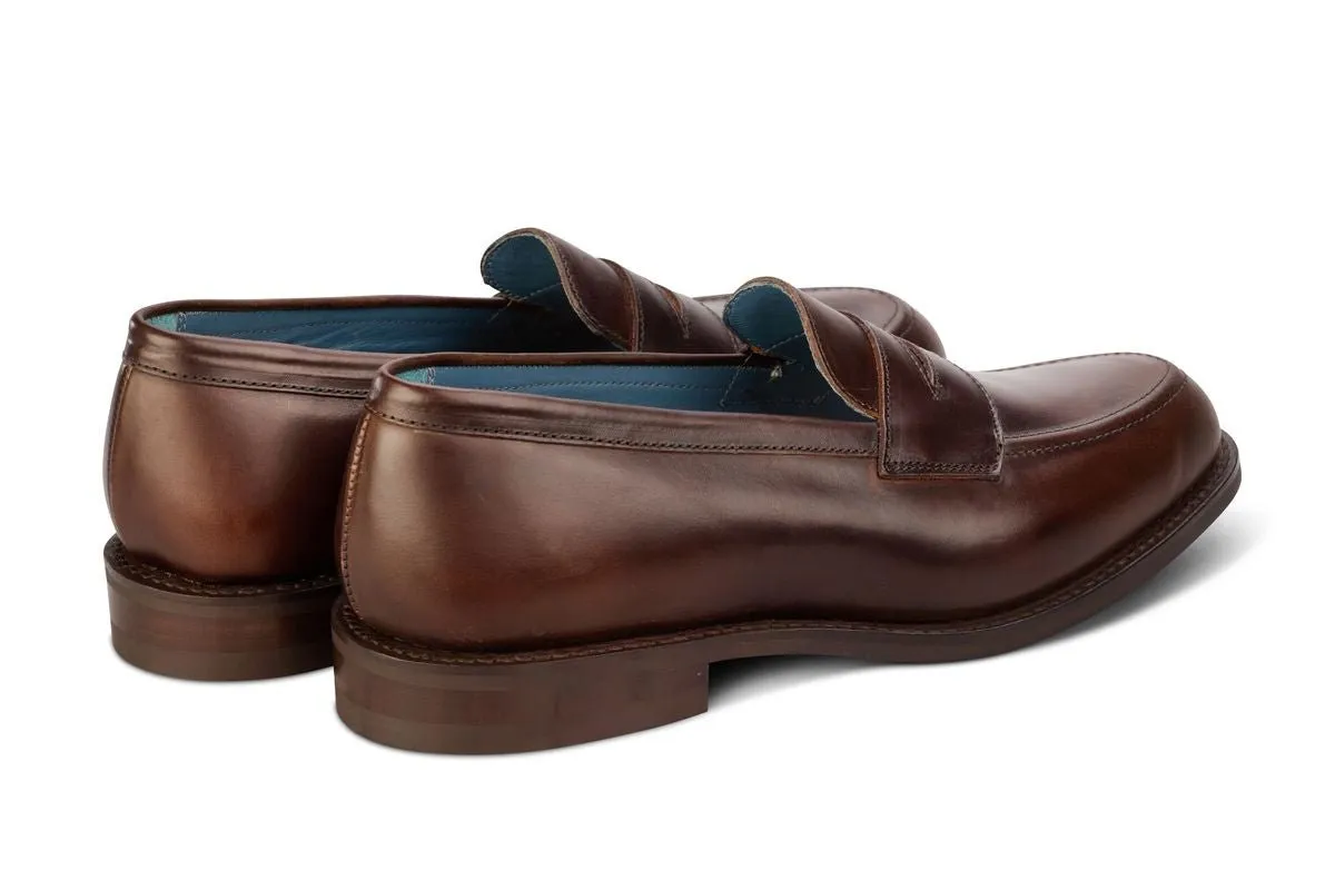 Jermyn Street Penny Loafer - Brown Cutter sold by Tricker's product image thumbnail 3