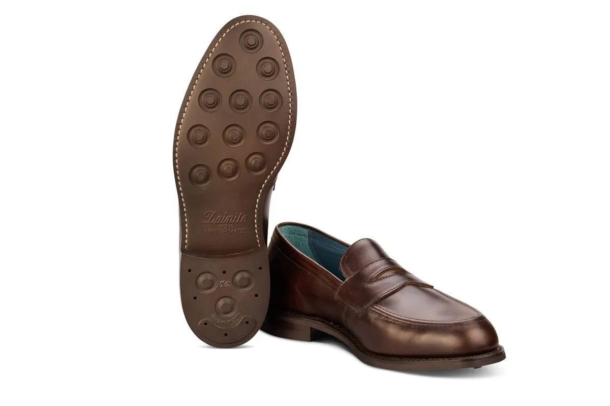 Jermyn Street Penny Loafer - Brown Cutter sold by Tricker's product image thumbnail 5