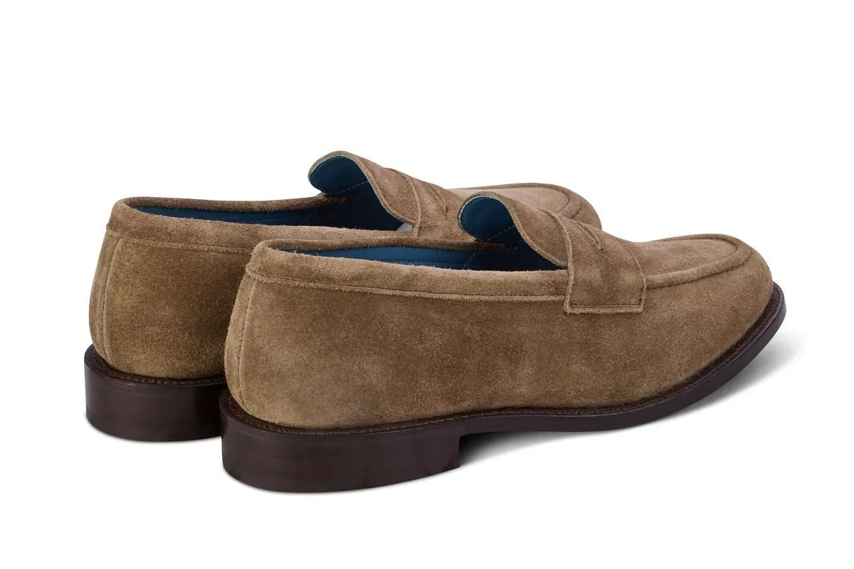 Jermyn Street Penny Loafer - New Brown Ox Reversed sold by Tricker's product image thumbnail 4