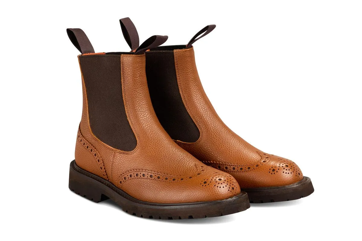 Silvia Country Dealer Boot - Sienna Olivvia Scotch Grain sold by Tricker's product image thumbnail 3