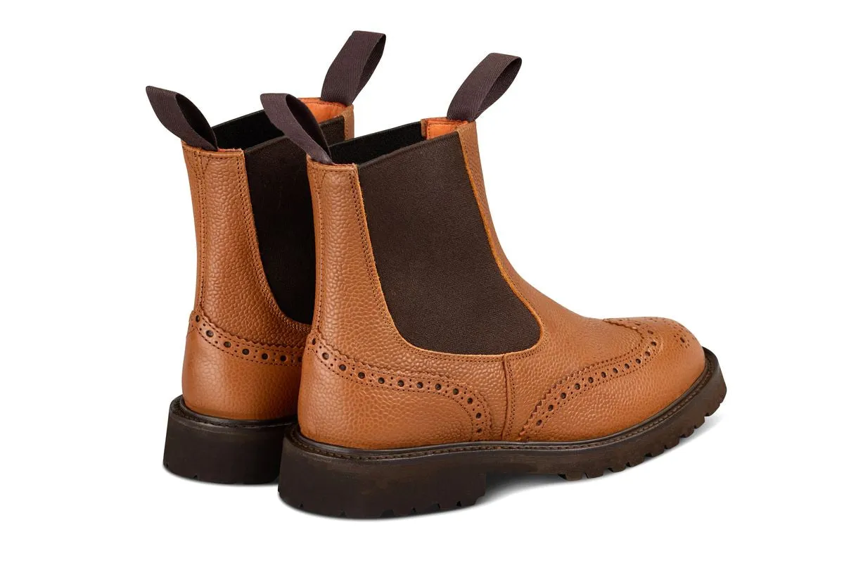 Silvia Country Dealer Boot - Sienna Olivvia Scotch Grain sold by Tricker's product image thumbnail 4