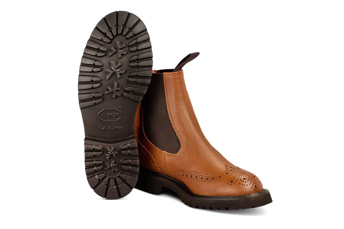 Silvia Country Dealer Boot - Sienna Olivvia Scotch Grain sold by Tricker's product image thumbnail 5