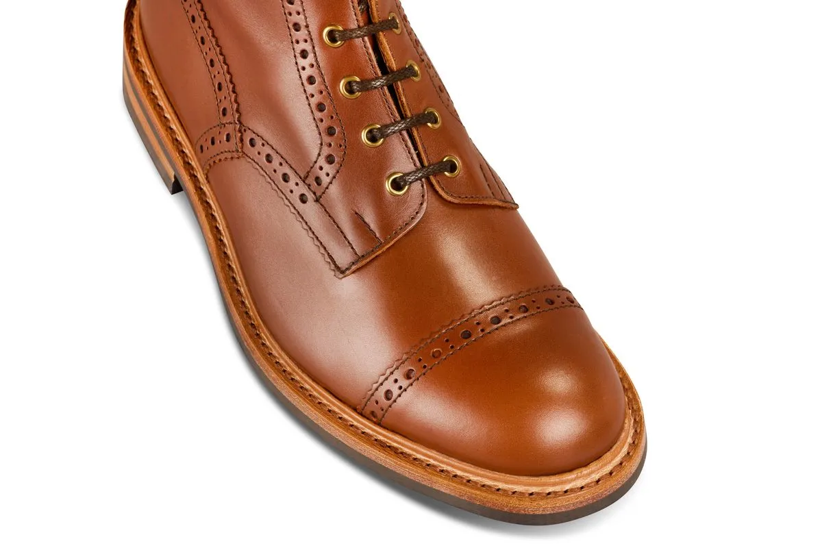 M7527 - Men's Derby ToeCap Boot - Beechnut Antique sold by Tricker's product image thumbnail 2