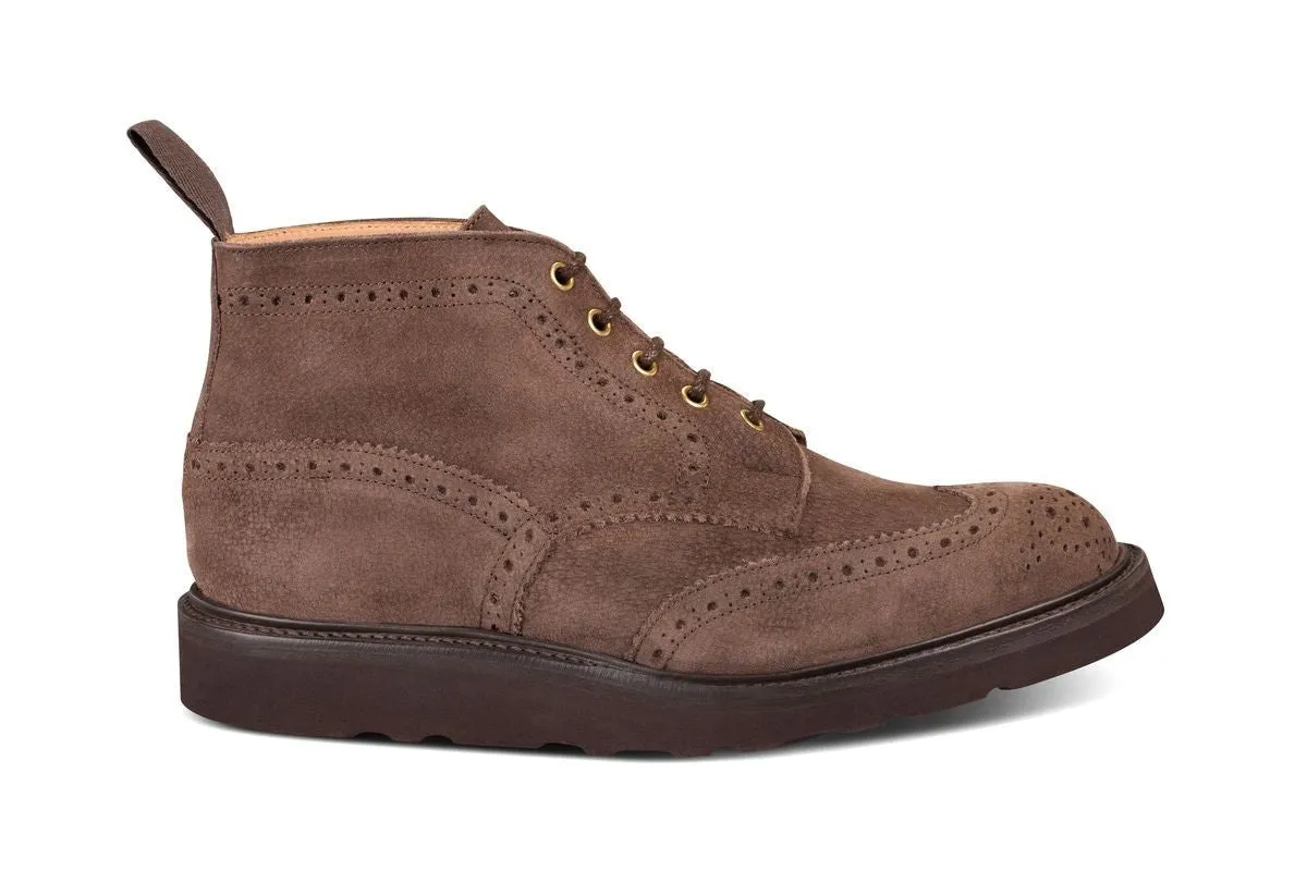 Jimmy Country Boot - Cafe Olivvia Nubuck made by Tricker's