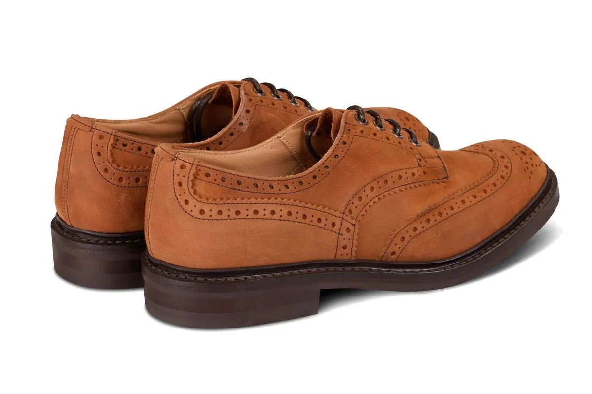 Bourton Country Shoe - Chestnut Crazy Nubuck sold by Tricker's product image thumbnail 4