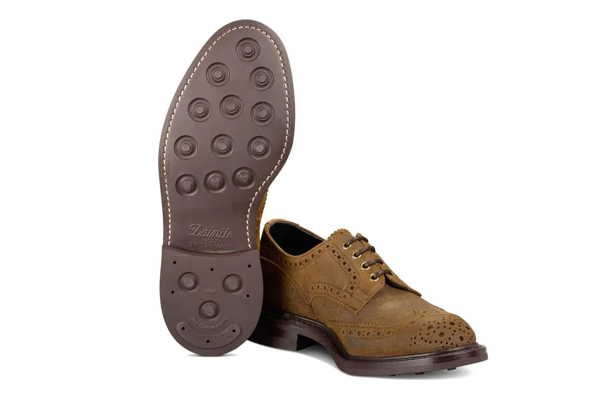 Bourton Country Shoe - Snuff Waxed Suede sold by Tricker's product image thumbnail 5